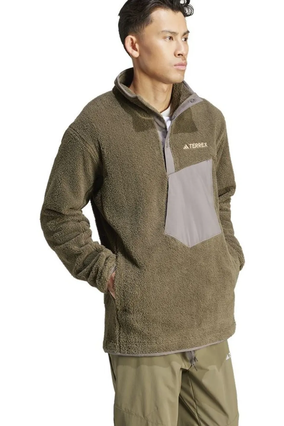 adidas Fleece Xpl Pile Snap