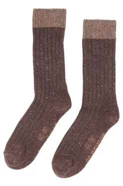Alpaca socks Wandelsokken Merino Silk Rib Crew