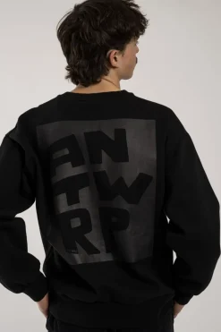 Antwrp Trui Black Backprint