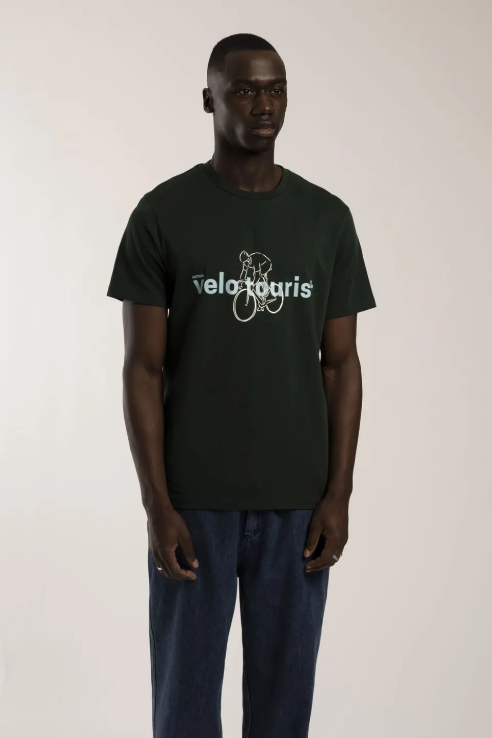 Antwrp T-Shirt Velo Tourist Front Print