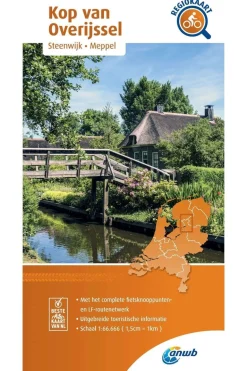 ANWB Kop van Overijssel 13 fietskaart r/v