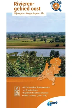 ANWB Rivierengebied Oost 28 fietskaart r/v