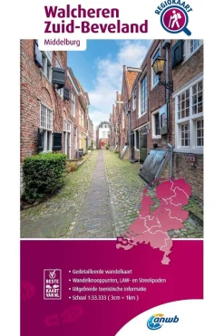 ANWB Walcheren, Zuid-Beveland wandelregiokaart