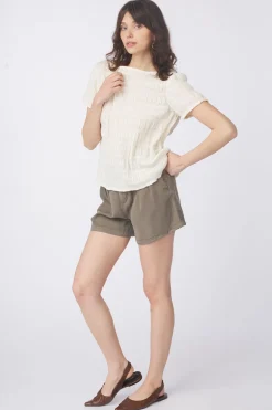 AWARE Blouse Paxton Boatneck