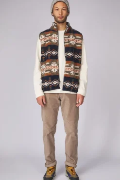 Ayacucho Bodywarmer Fitz Roy Jaquard Sherpa