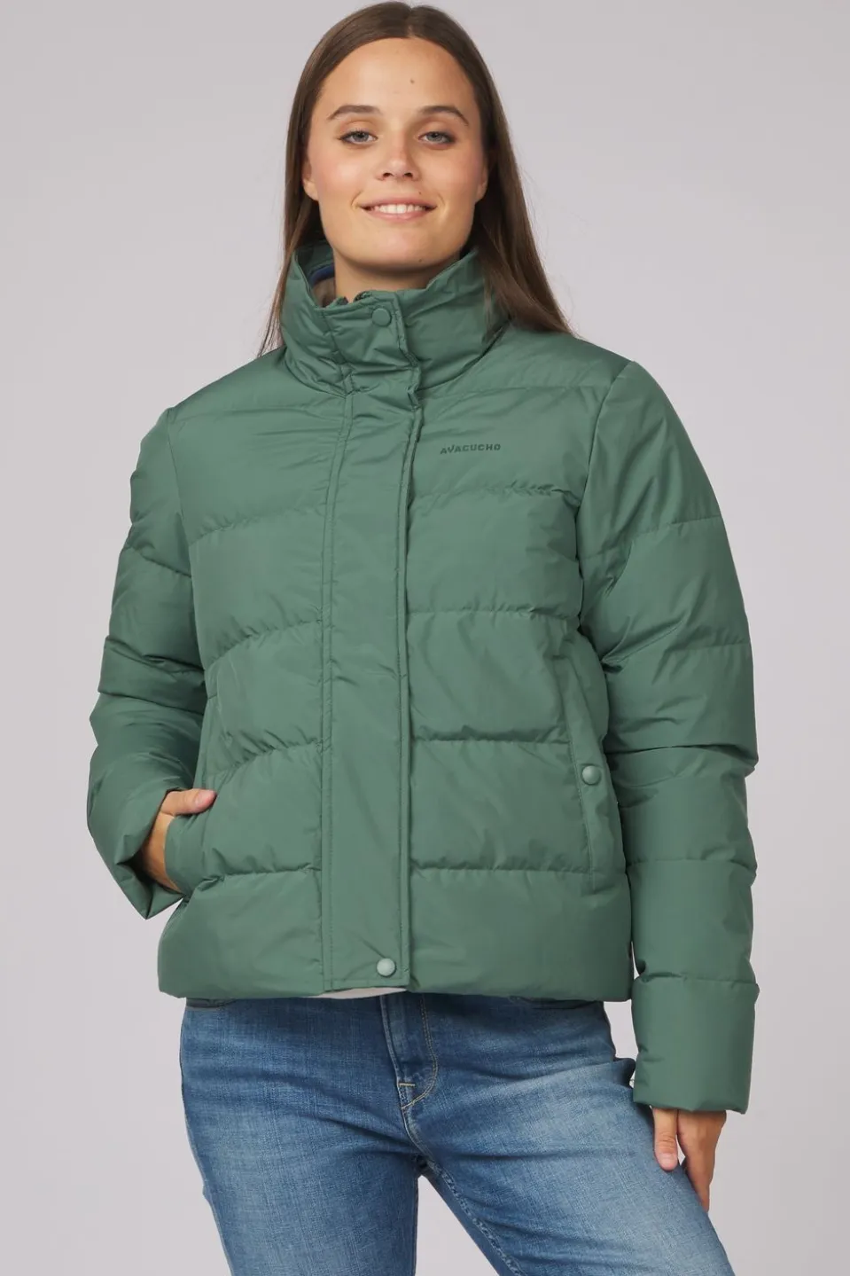 Ayacucho Donsjas Aarhus Recycled Cropped Button Jacket W