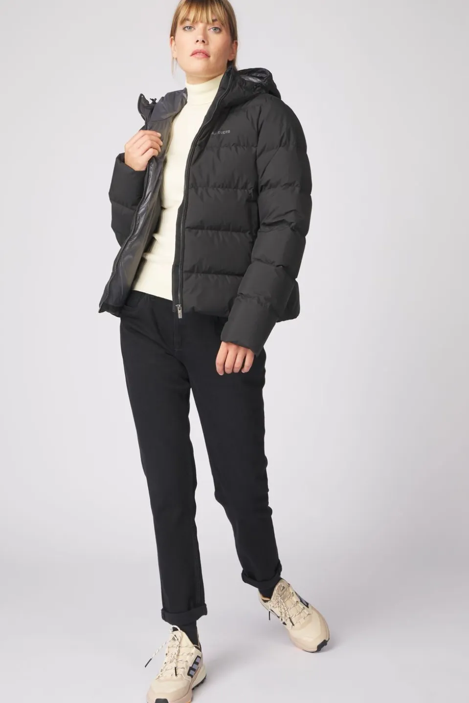 Ayacucho Donsjas Aarhus Recycled Cropped Hoodie W