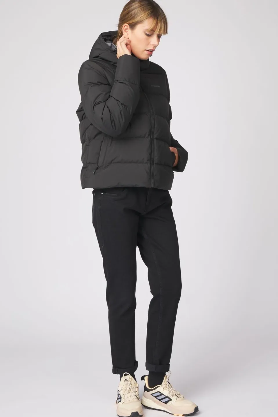 Ayacucho Donsjas Aarhus Recycled Cropped Hoodie W
