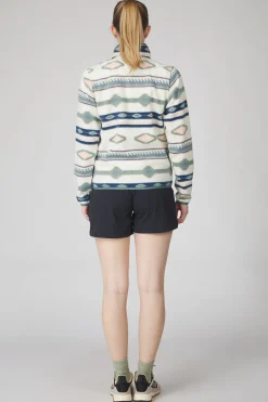 Ayacucho Fleece Barrosa Printed Half Zip W