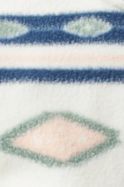 Ayacucho Fleece Barrosa Printed Half Zip W