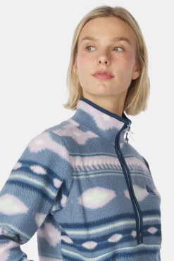 Ayacucho Fleece Barrosa Printed Half Zip W