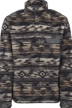 Ayacucho Fleece Chalten Printed Snap Button M