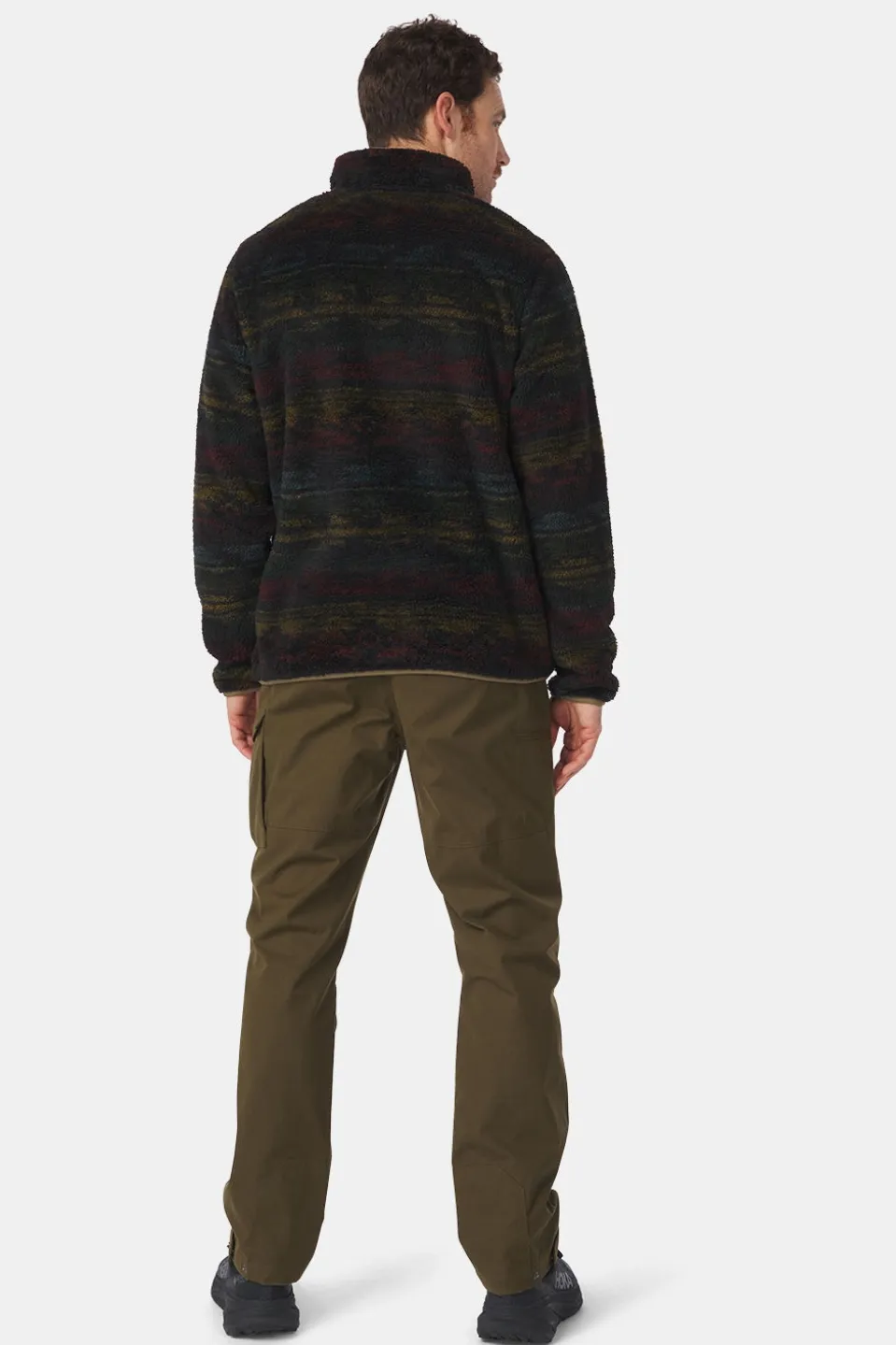 Ayacucho Fleece Chalten Printed Snap Button M
