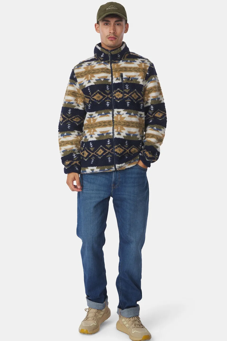 Ayacucho Fleece Fitz Roy Jaquard Sherpa Jacket