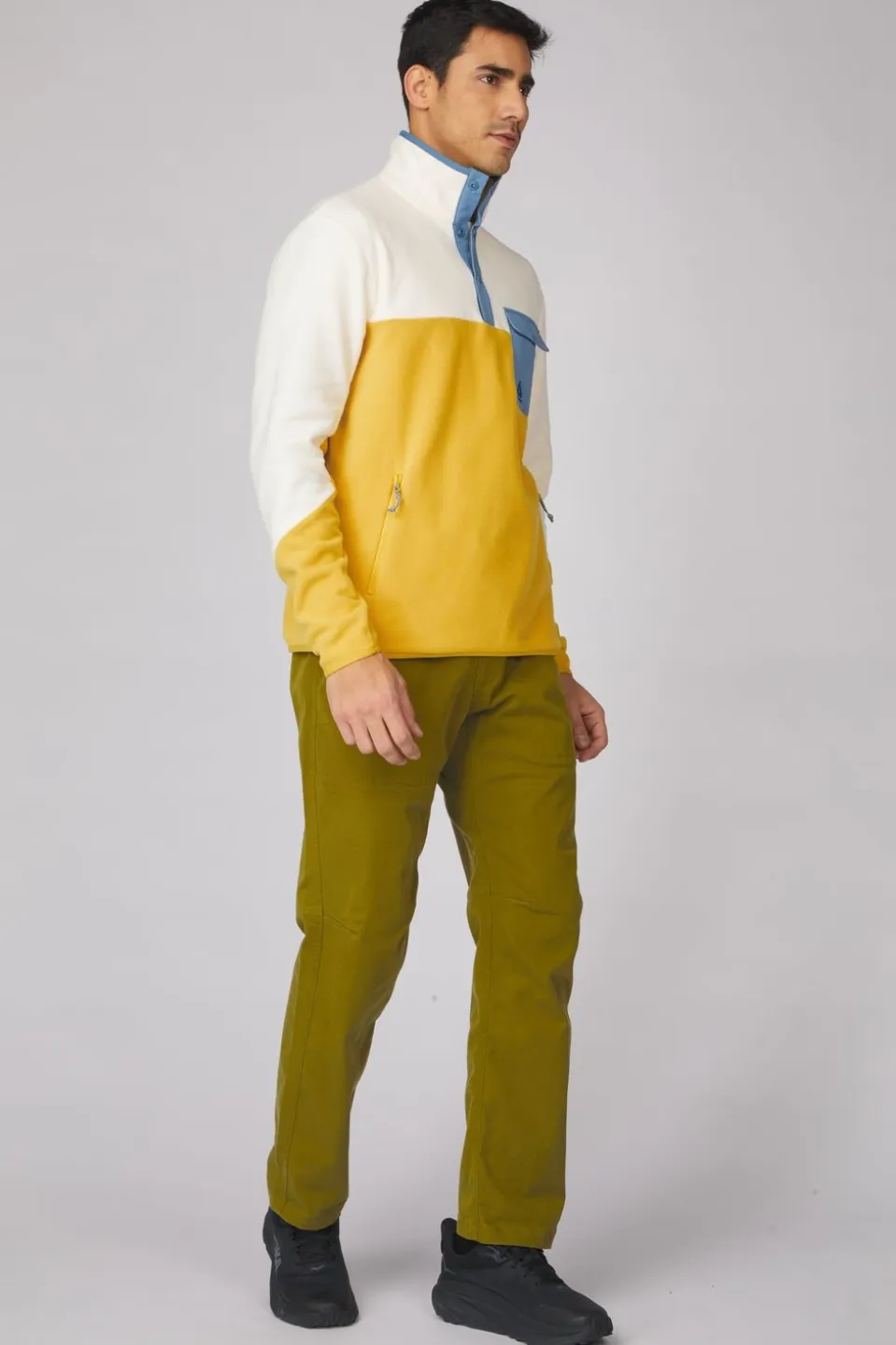 Ayacucho Fleece Fitzroy Snap Pullover M