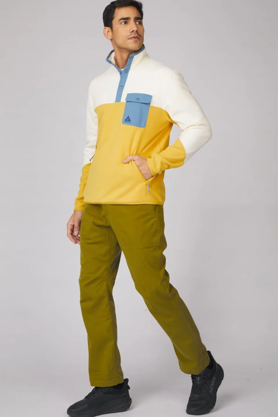 Ayacucho Fleece Fitzroy Snap Pullover M