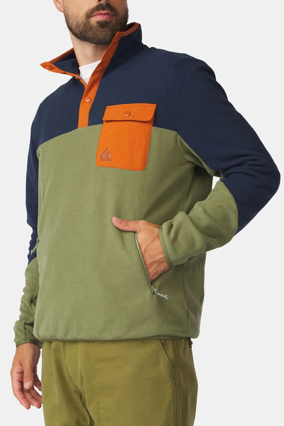 Ayacucho Fleece Fitzroy Snap Pullover M