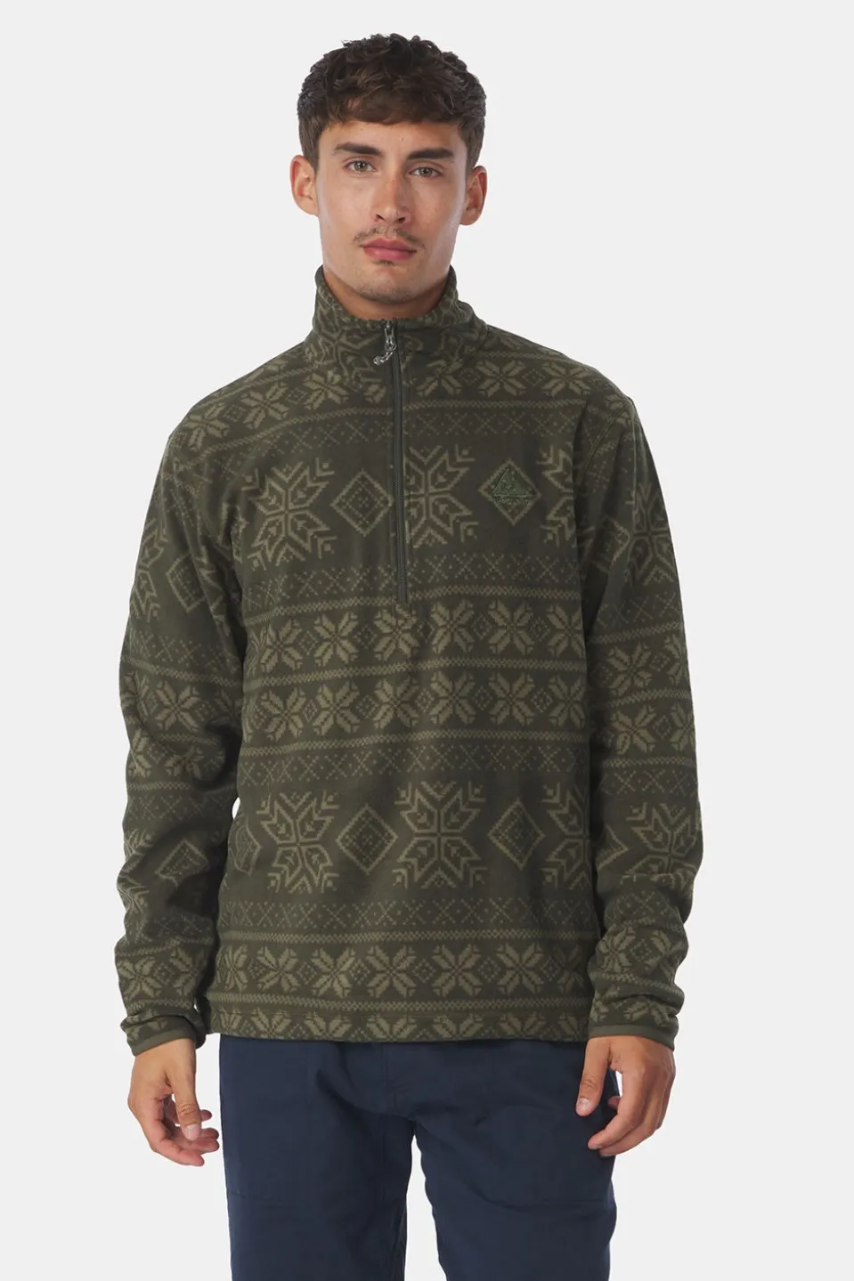 Ayacucho Fleece Inverno Printed Fleece Half Zip M