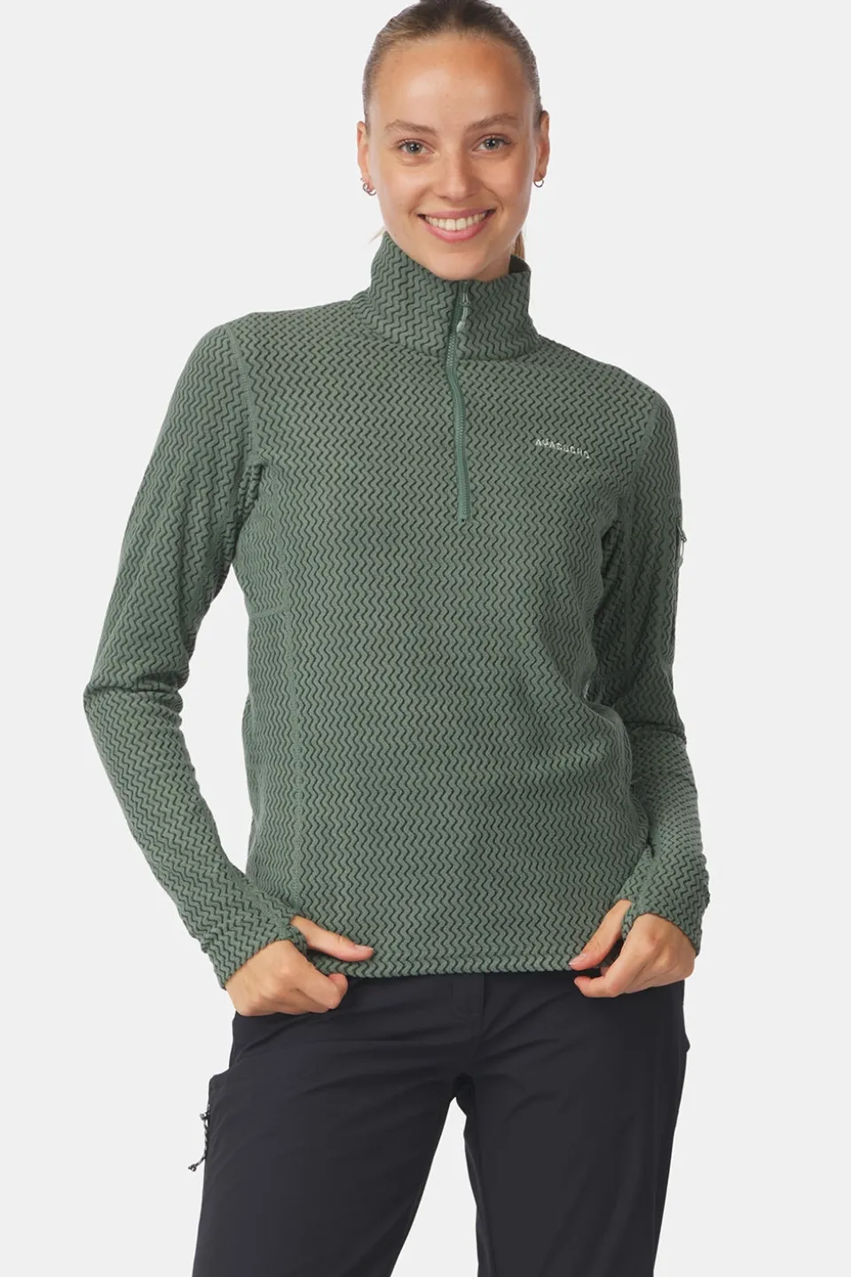 Ayacucho Fleece Mountain Packaway 1/2 Zip W