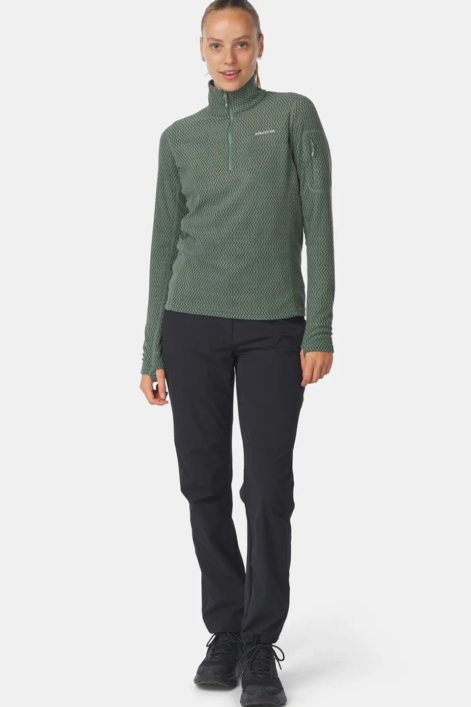Ayacucho Fleece Mountain Packaway 1/2 Zip W
