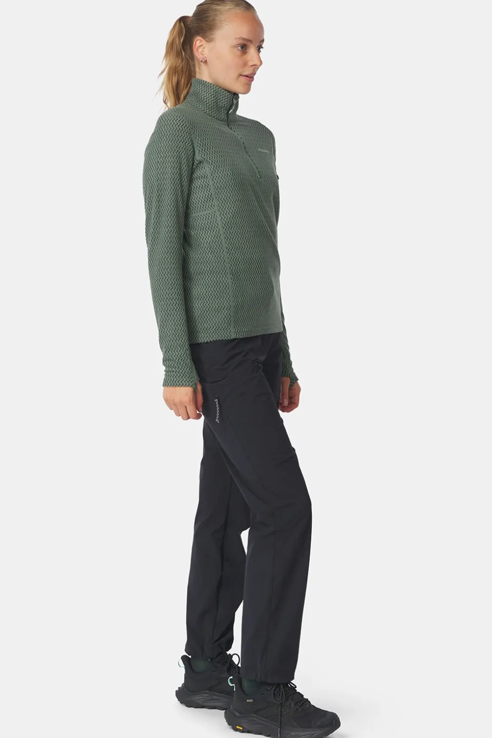 Ayacucho Fleece Mountain Packaway 1/2 Zip W