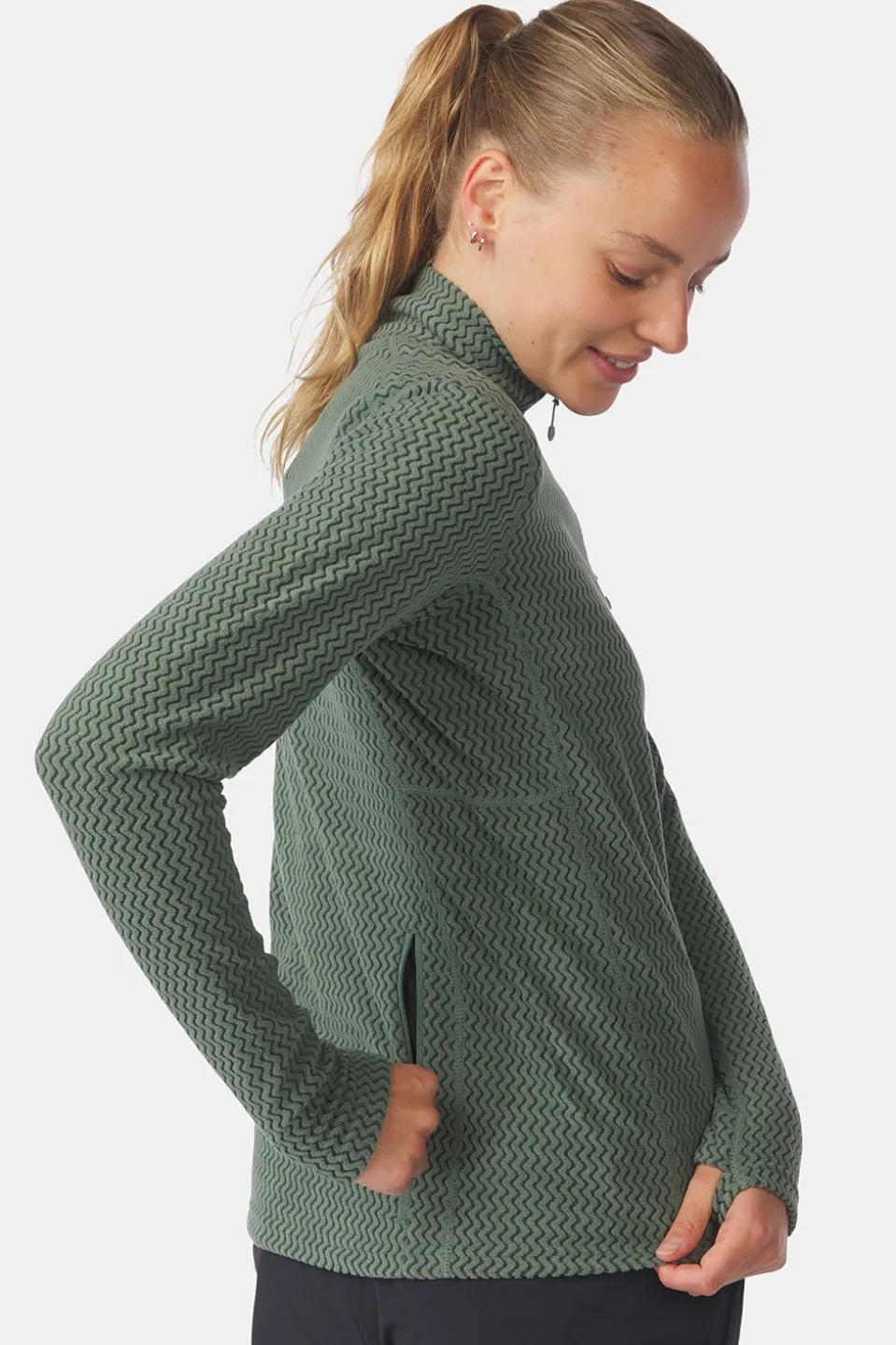 Ayacucho Fleece Mountain Packaway 1/2 Zip W