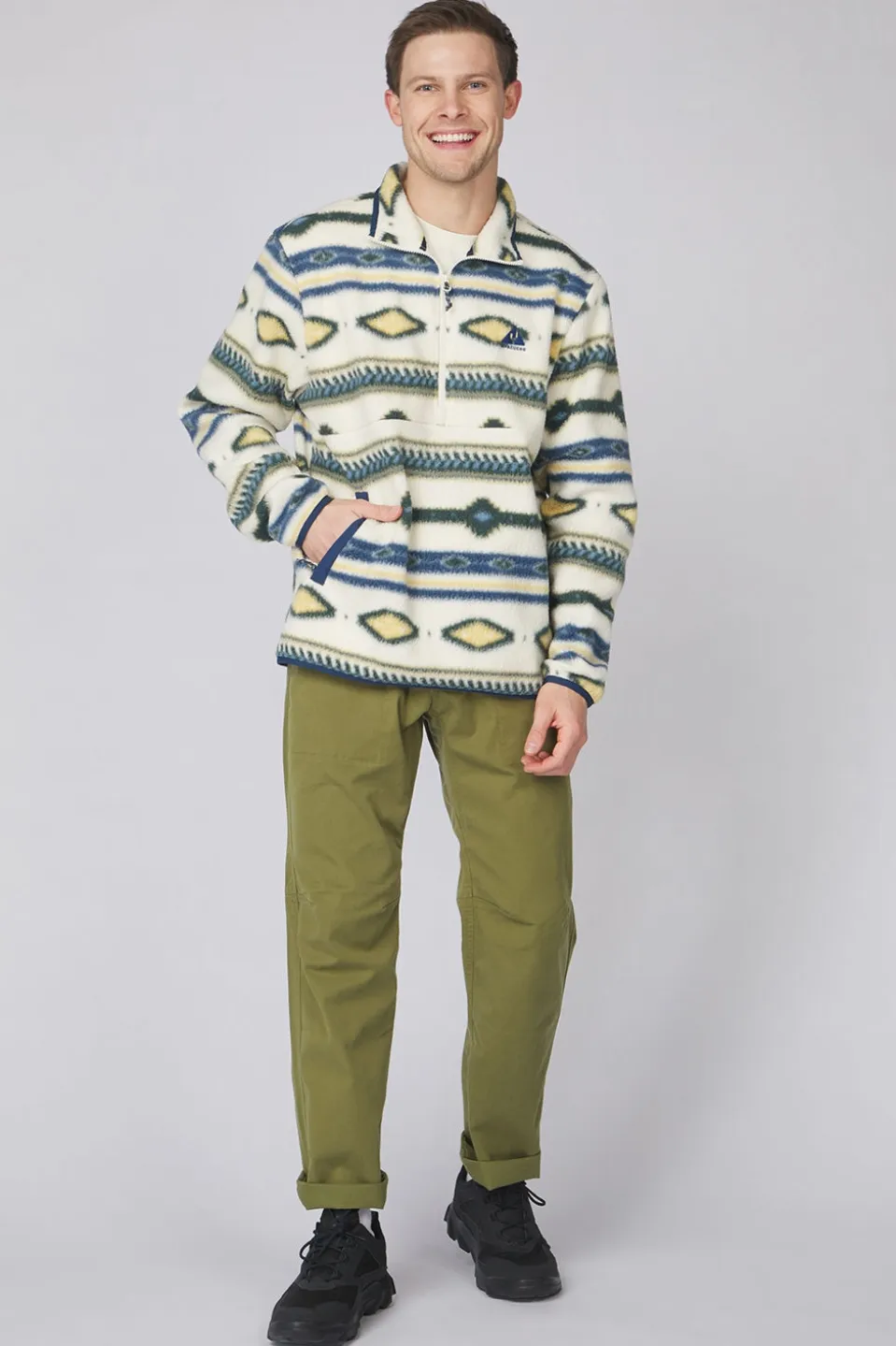 Ayacucho Fleece Pehoe Printed Snap M
