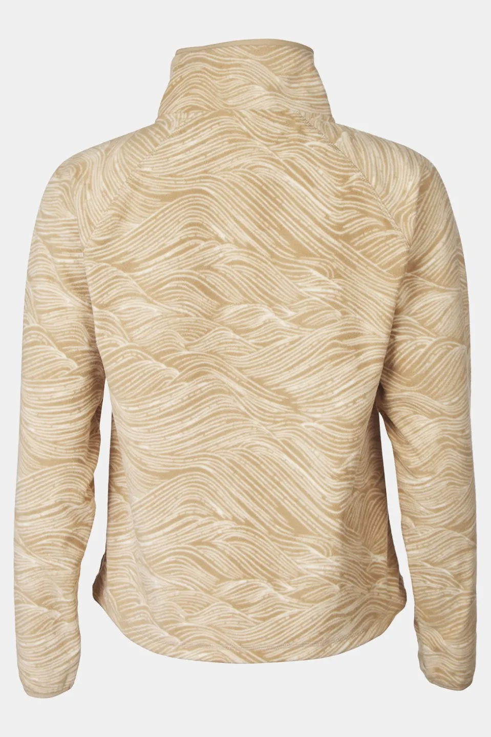Ayacucho Fleece Wave Printed 1/2 Zip Fleece W