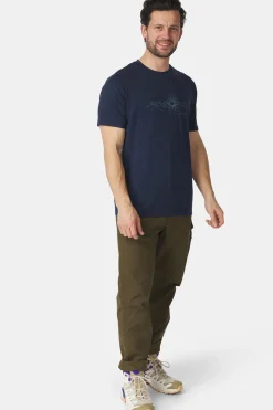 Ayacucho T-Shirt Red Rock Graphic Tee Ss M