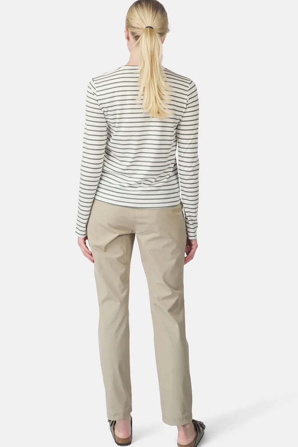 Ayacucho T-Shirt Womens Long Sleeve Striped