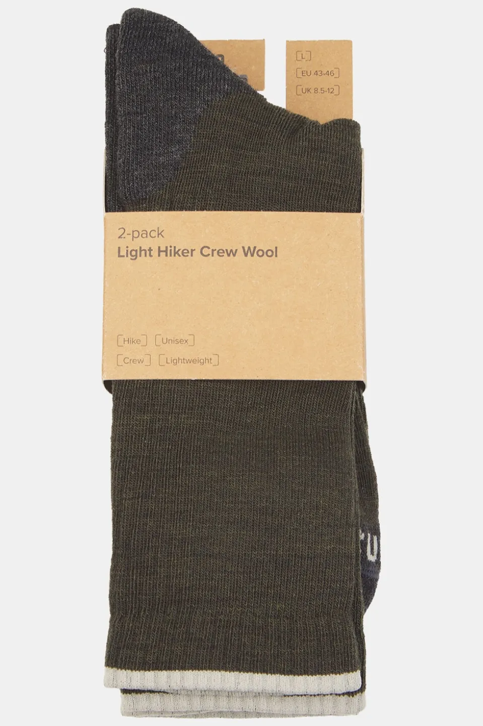 Ayacucho Wandelsokken Light Hiker Crew Wool 2-Pack