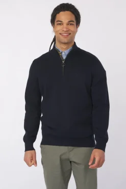 Barbour Fleece Cotton Half Zip