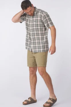 Barbour Short Barbour Washed Oxford Relaxed