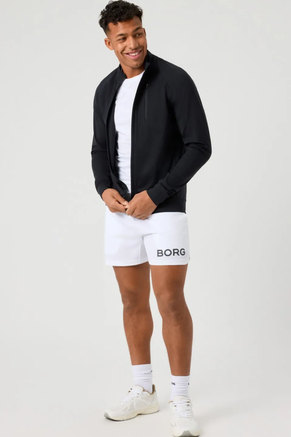 Bjorn Borg Fleece Borg Training Midlayer Jacket