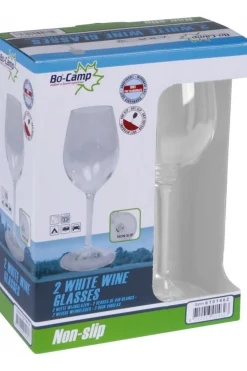 Bo-Camp Glas Witte Wijn Polycarbonaat Onbreekbaar 2 Stuks