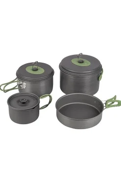 Bo-Camp Pannenset - Explorer 4 Plus - Hard anodized - 4-Delig