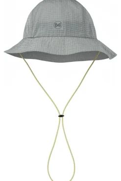 Buff Hoed Go Bucket Hat Solid Flint
