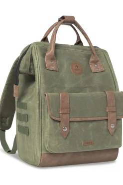 Cabaïa Dagrugzak Adventurer Waxed Cotton Medium 23L