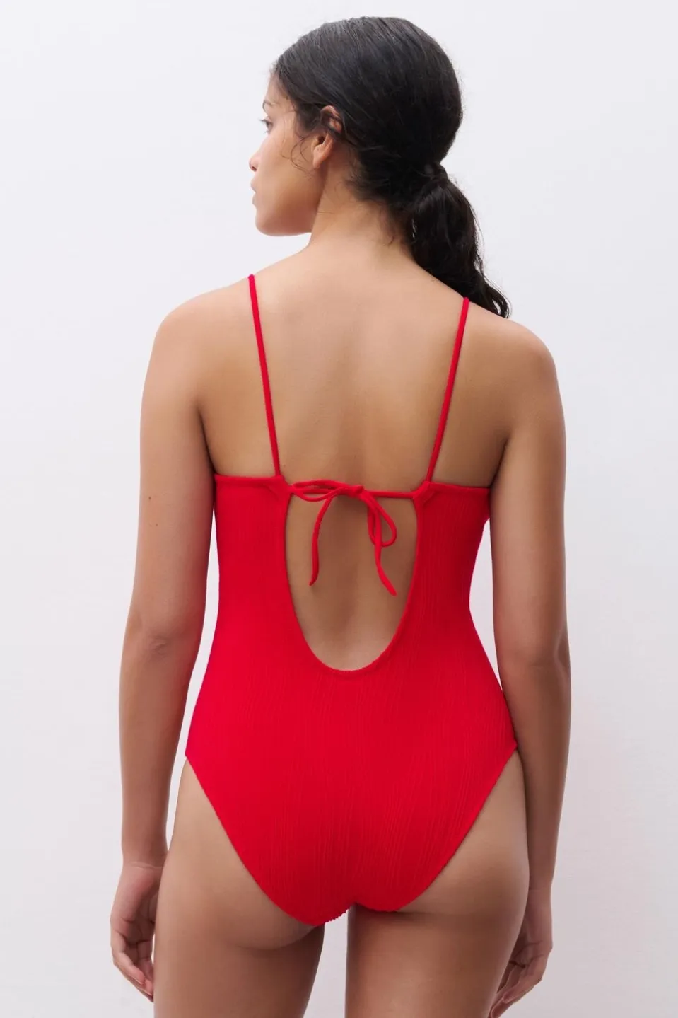 CHANTELLE Badpak Wirefree Plunge T-Shirt Swimsuit