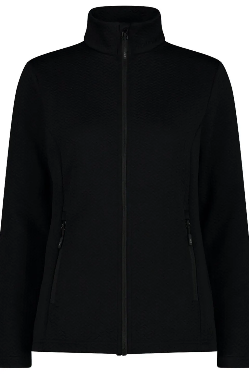 CMP Fleece Woman Ski Full Zip Stretch Jacquard