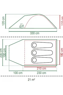 Coleman Tent Pingora Blackout
