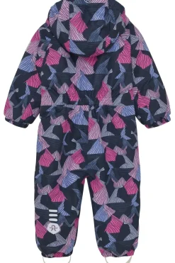 Color Kids Skipak Coverall W. 2 Zip- Aop