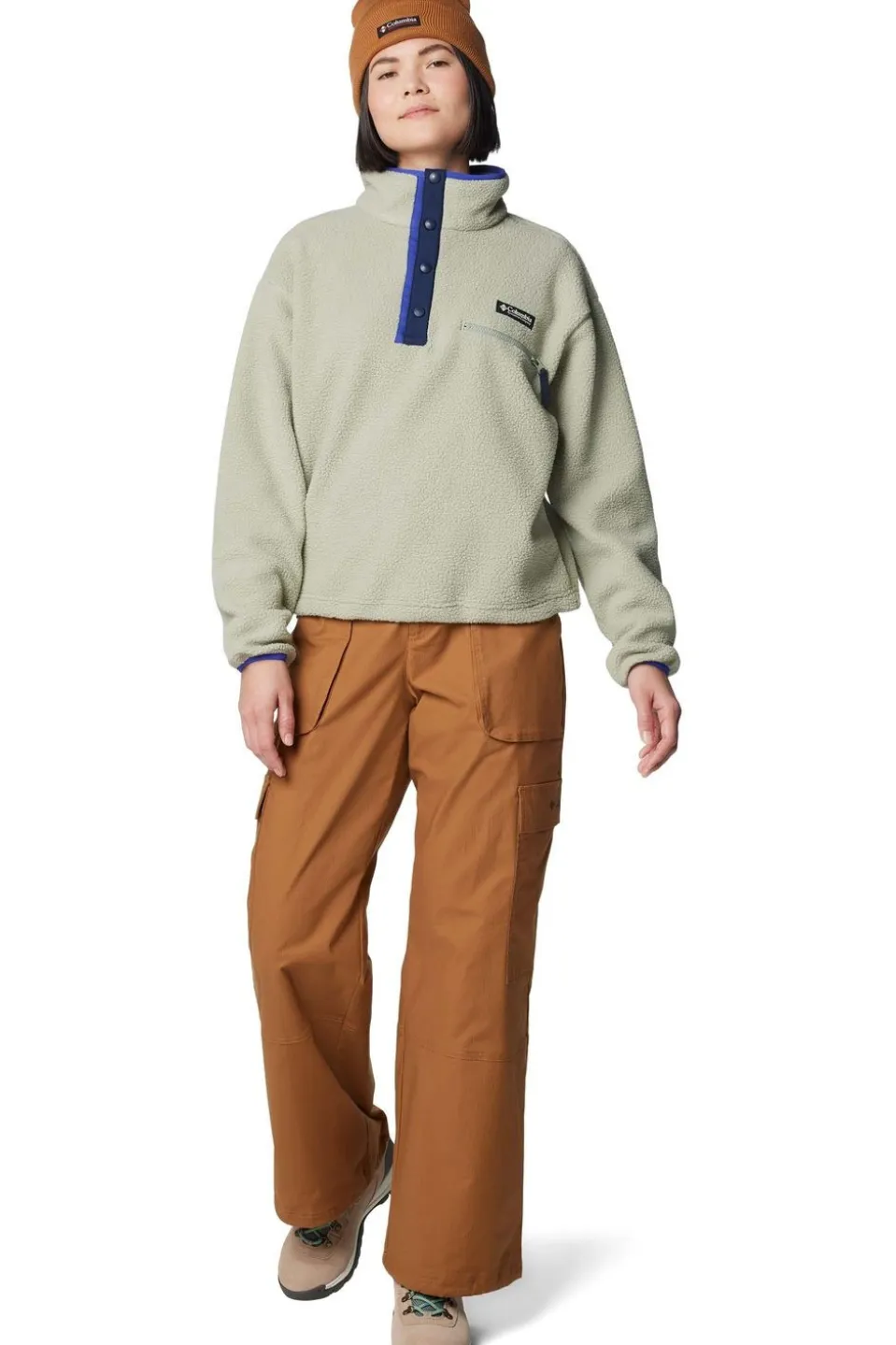 Columbia Fleece Helvetia™ II Cropped Half Snap