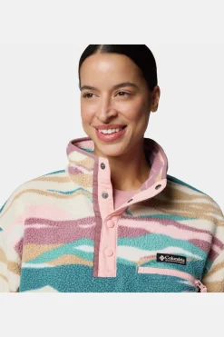 Columbia Fleece Helvetia™ II Printed Cropped Half Snap