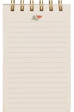 Designwork Ink Agenda A Dopo Flower Twin Wire Notepad