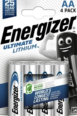 Energizer Batterij Lithium FR6 AA 4Pcs