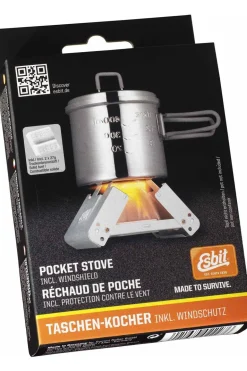 Esbit Kookvuur Pocket Stove (Incl Solid Fuel 2X27Gr Incl Wndscher
