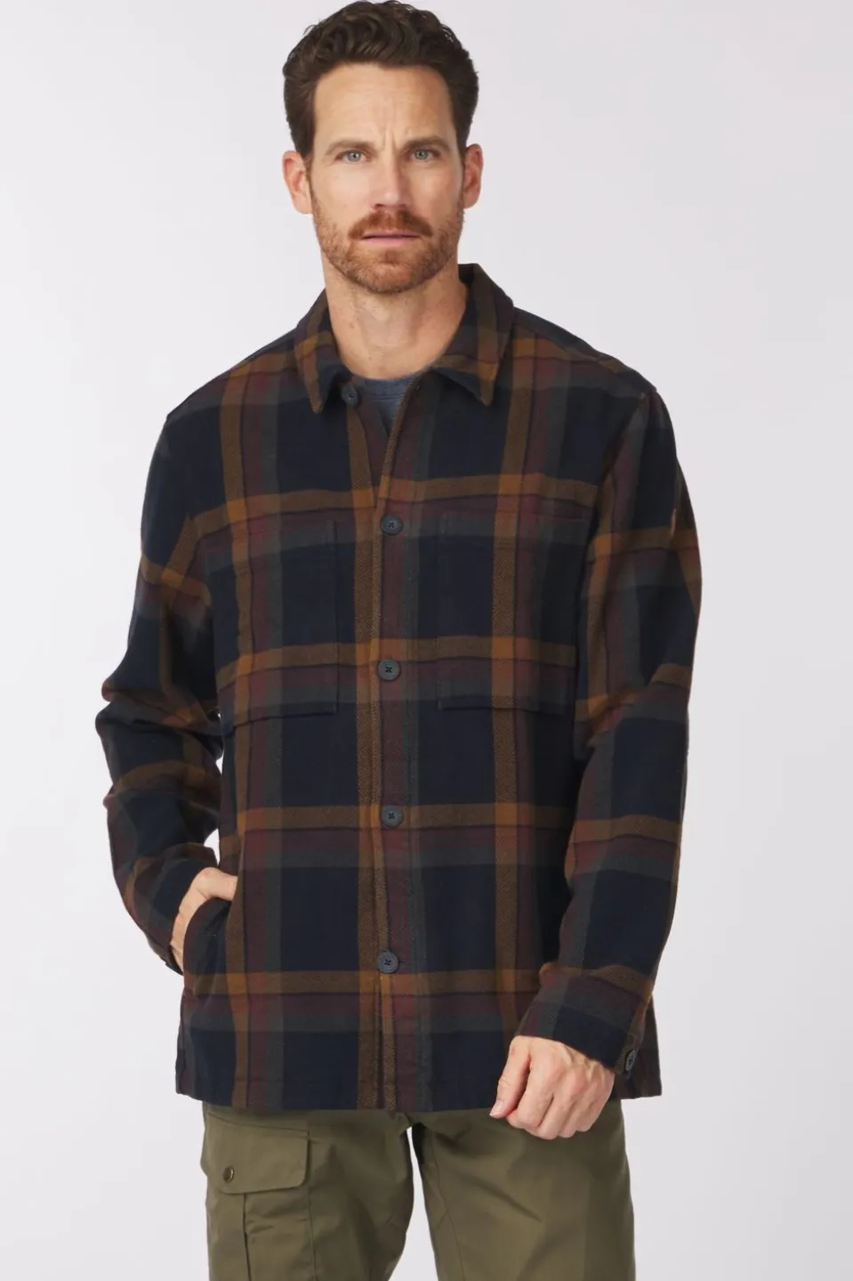 Fjällräven Hemd Singi Flannel Overshirt M