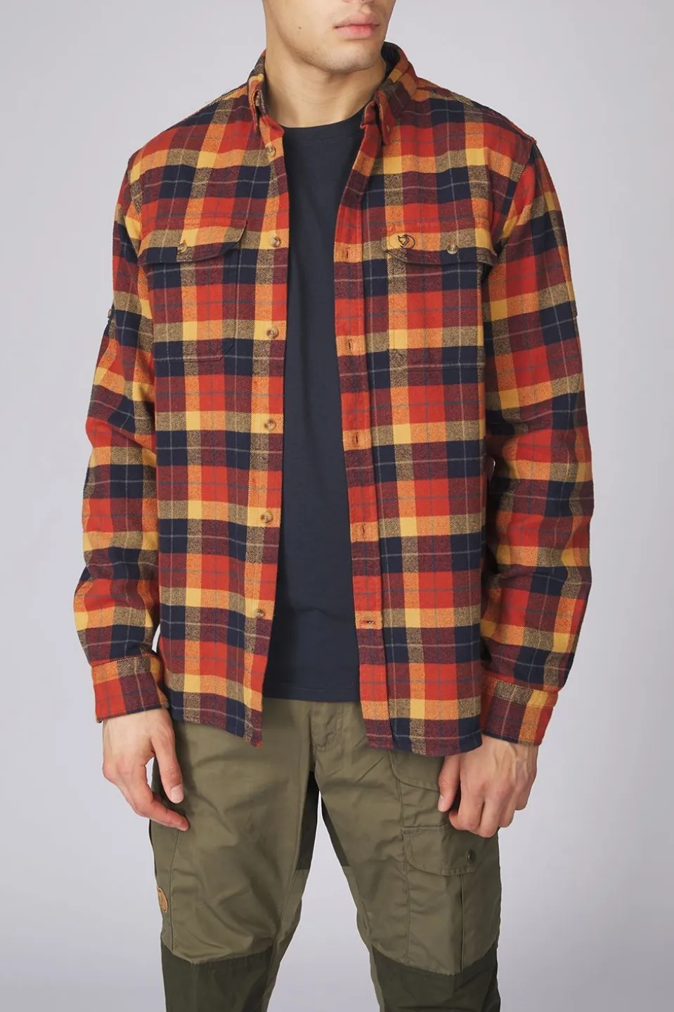 Fjällräven Hemd Singi Heavy Flannel Shirt M