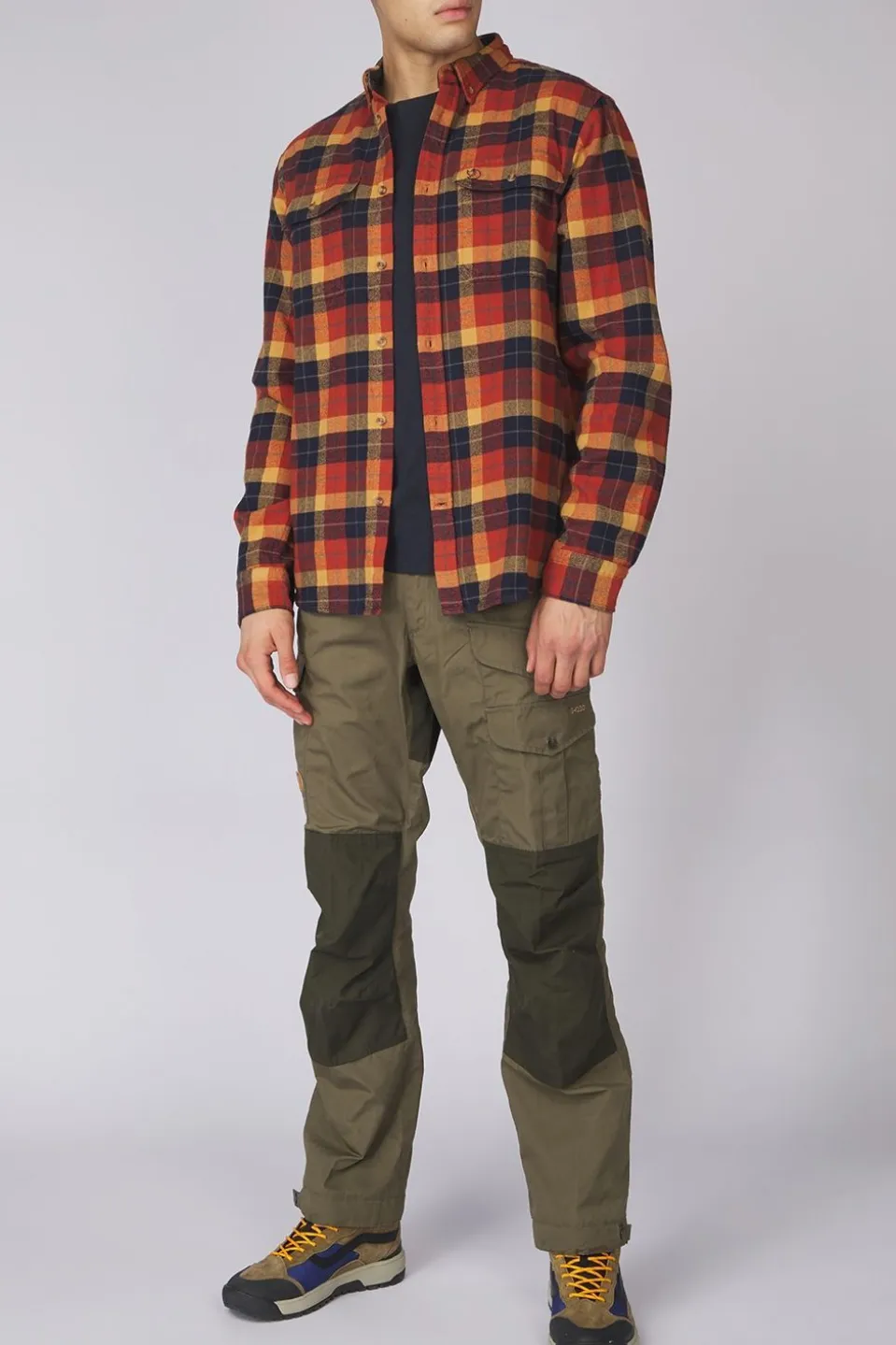 Fjällräven Hemd Singi Heavy Flannel Shirt M